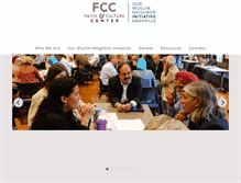 Tablet Screenshot of faithandculturecenter.org